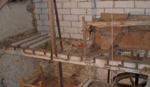 Relevelling of first floor joists